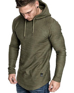 Load image into Gallery viewer, Mens Fashion Athletic Hoodies Sport Sweatshirt Solid Color Fleece Pullover
